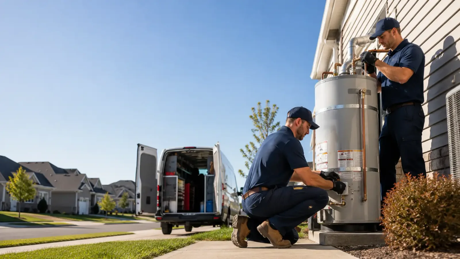 Water Heater Installation in Amber, OK
